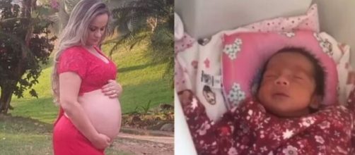 Mulher morre de covid-19 sem conhecer a filha rec&eacute;m nascida. (Arquivo Pessoal)