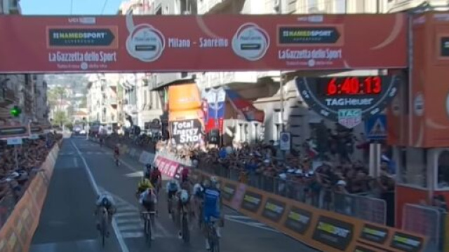 Julian Alaphilippe vincitore della Milano-Sanremo nel 2019