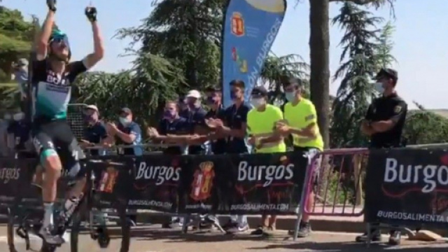 Felix Grosschartner vince la prima tappa della Vuelta Burgos.