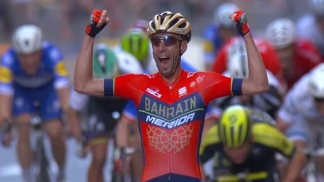 La vittoria di Vincenzo Nibali alla Milano - Sanremo del 2018