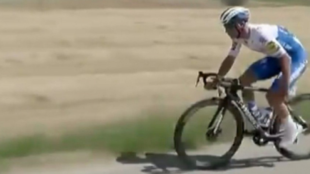 Remco Evenepoel all'attacco alla Vuelta Burgos