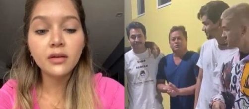 Filha de Leandro fala sobre acidente com irm&atilde;o e filhos de Leonardo. (Fotomontagem)