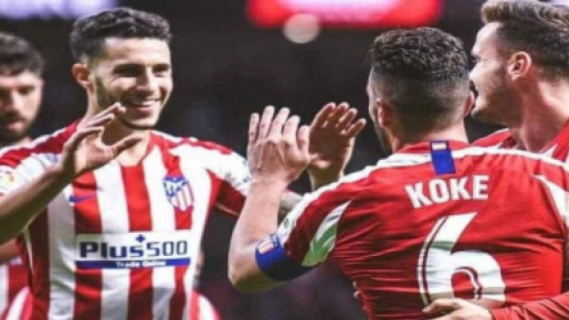 Mario Hermoso, difensore centrale dell'Atletico Madrid.