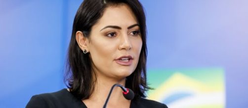 Michelle Bolsonaro enfrenta pol&ecirc;mica familiar. (Arquivo Blasting News)