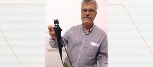 M&eacute;dico amea&ccedil;a paciente em seu consult&oacute;rio no Rio. (Arquivo Pessoal)