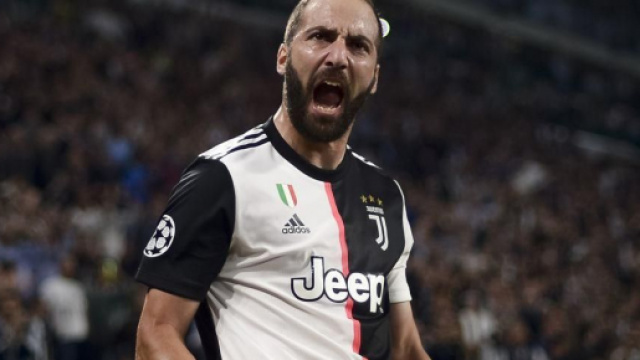 Gonzalo Higuain, punta della Juventus.