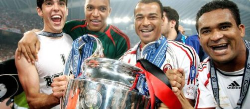 Jogadores que passaram pelo Milan. (Arquivo Blasting News)