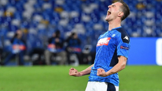 L'Inter pensa anche a Milik per l'attacco.