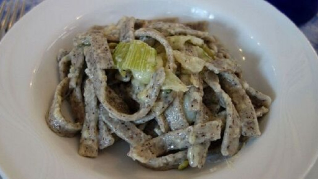 Un tradizionale piatto di pizzoccheri.