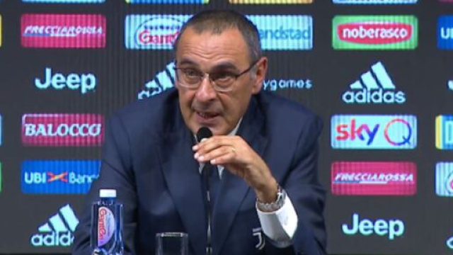 Juventus, Sarri: 'Ammonizione di Dybala? Dal campo ho avuto sensazioni diverse'.