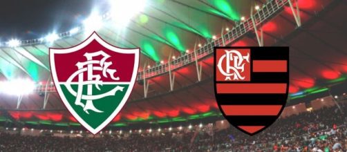 Fluminense x Flamengo ter&aacute; transmiss&atilde;o ao vivo pela FluTV. (Fotomontagem)