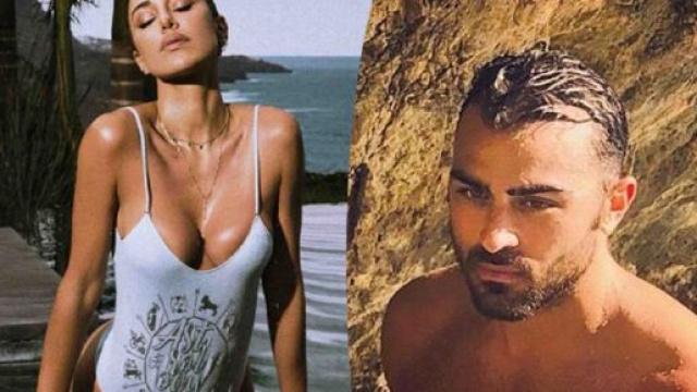 Belen e Gian Maria Adinolfi si sono baciati