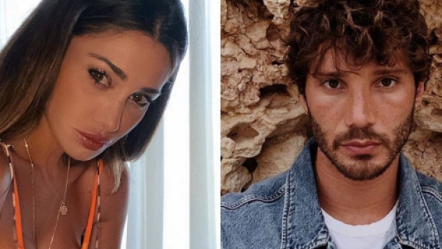 Belen e Stefano paparazzati dopo l'addio: lei bacia Antinolfi, lui con Mariana Rodriguez.