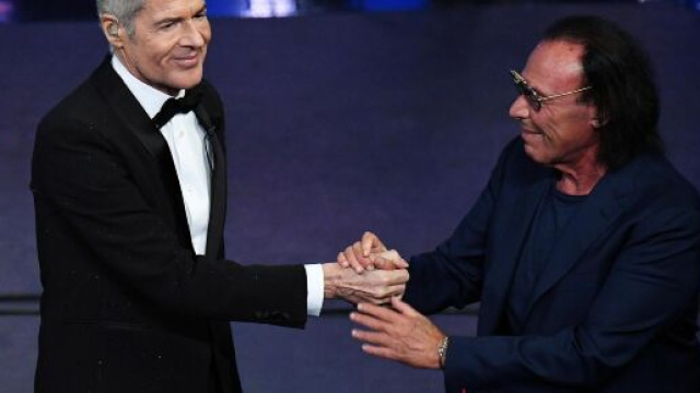 Sanremo, Venditti e Baglioni insieme.