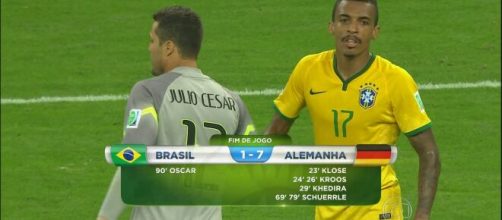 O 7 a 1 acabou sendo uma marca na carreira de alguns jogadores. (ARquivo Blasting News)