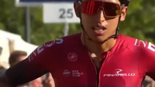 Egan Bernal, vincitore dell'ultimo Tour de France.