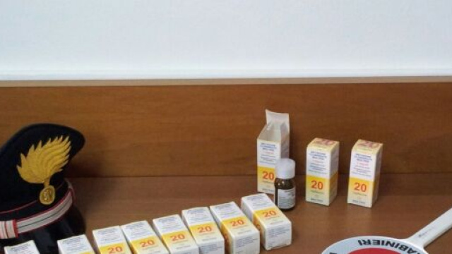 Metadone sequestrato dai carabinieri.