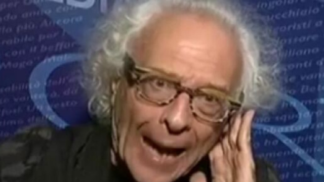 Giampiero Mughini, scrittore e tifoso juventino.