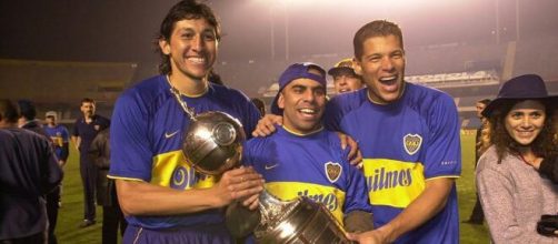 Jorge Bermud&eacute;z, Mauricio Serna e Oscar Cord&oacute;ba foram os colombianos mais vitoriosos da hist&oacute;ria do Boca Juniors. (Arquivo Blasting News)