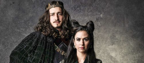 Tat&aacute; Werneck brilhou em Deus Salve o Rei'. (Reprodu&ccedil;&atilde;o/TV Globo)