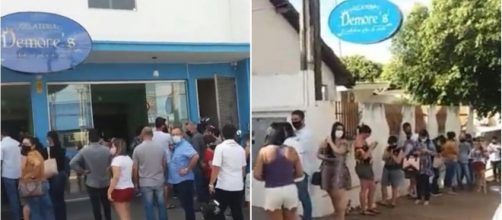 Moradores compram produtos de sorveteria para n&atilde;o perder por falta de energia. (Arquivo Blasting News)