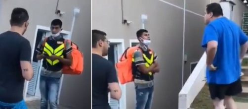 Motoboy recebeu muita ajuda ap&oacute;s ser humilhado em condom&iacute;nio de luxo. Foto: Arquivo Blasting News