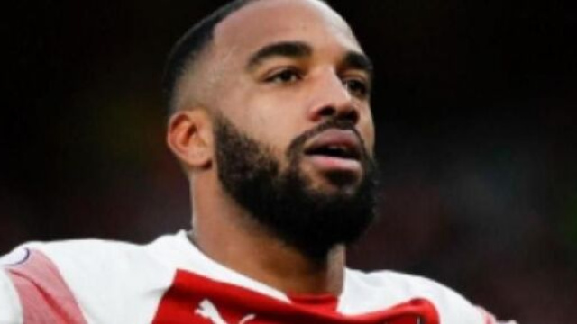 Alexandre Lacazette, punta dell'Arsenal.