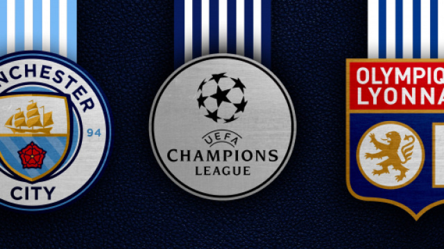 Manchester City - Lione, il pronostico e le probabili formazioni dei quarti di finale di Champions League.