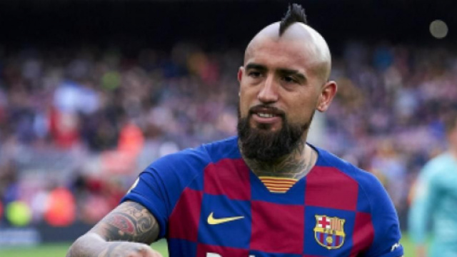 Arturo Vidal, centrocampista del Barcellona.