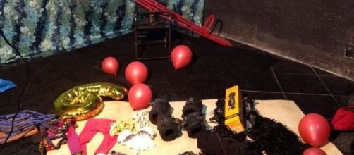 Quarto onde o suspeito realizava as grava&ccedil;&otilde;es. (Divulga&ccedil;&atilde;o/Pol&iacute;cia Civil)