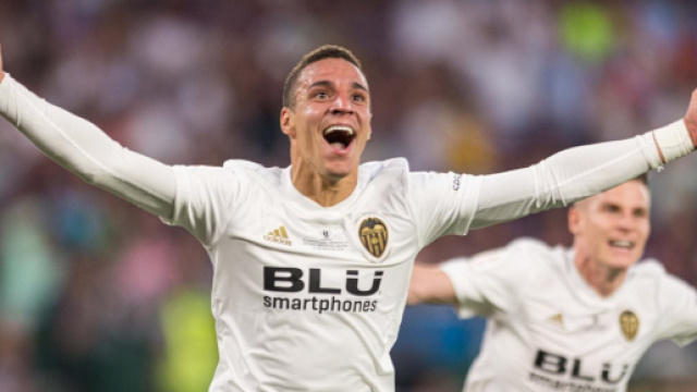 Rodrigo Moreno, attaccante del Valencia che piace al Milan.