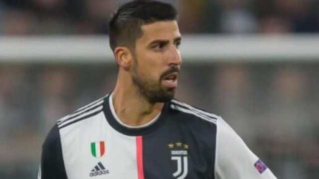 Sami Khedira, centrocampista della Juventus.