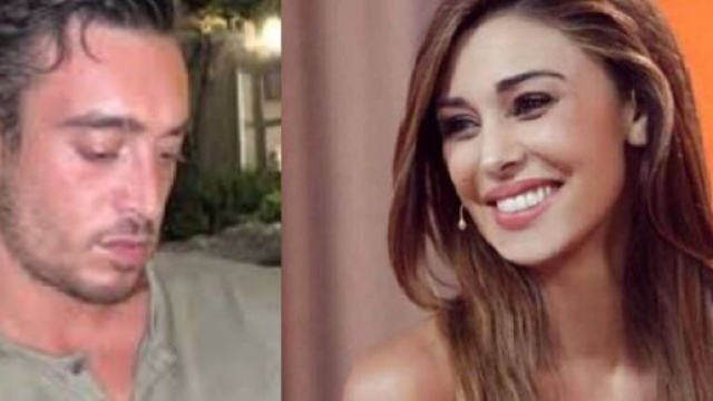 Belen Rodriguez e Antonino Spinalbese.
