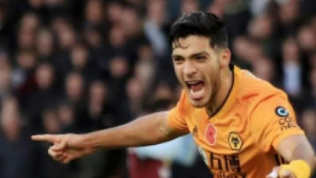 Raul Jimenez, punta del Wolverhampton.