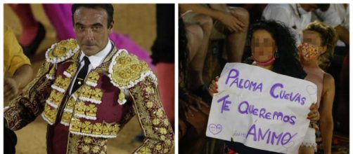 Enrique Ponce en la plaza de toros de osuna