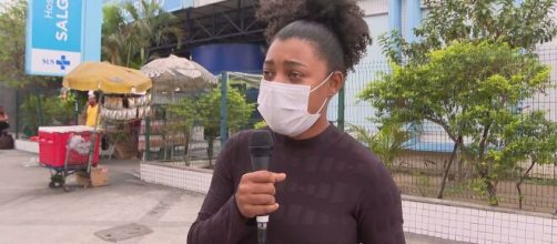 A mo&ccedil;a foi at&eacute; o hospital e descobriu que o pai tinha morrido h&aacute; quase dois meses. (Reprodu&ccedil;&atilde;o/TV Globo)