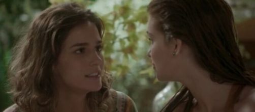 Sofia tentar&aacute; matar Eliza em "Totalmente Demais". (Reprodu&ccedil;&atilde;o/TV Globo)