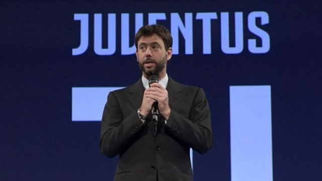 Andrea Agnelli, presidente della Juventus dal 2011.