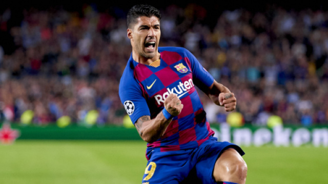 Luis Suarez, attaccante del Barcellona.
