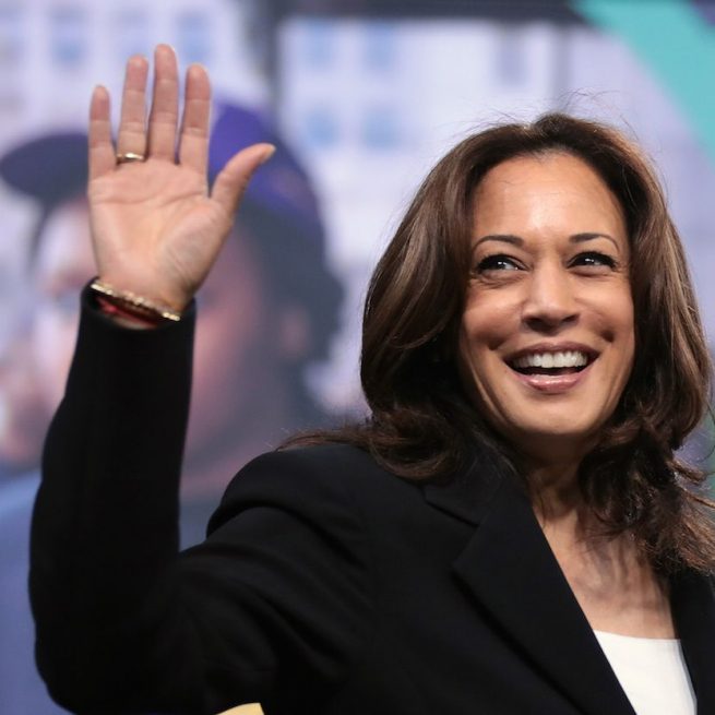 Many rumors and fake news were shared around Kamala Harris. Picture: Gage Skidmore