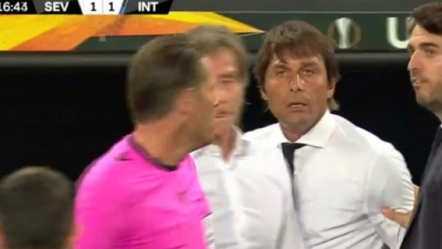 Inter, lite tra Conte e Banega.