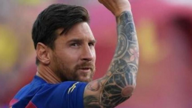 Leo Messi, punta del Barcellona.