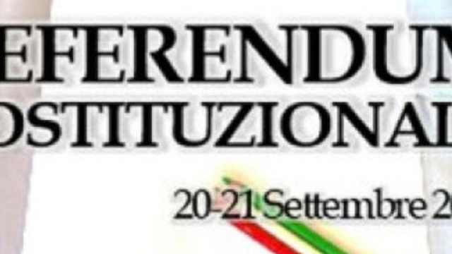 Referendum costituzionale del 20 e 21 settembre: i fuori sede possono votare come rappresentanti di lista.