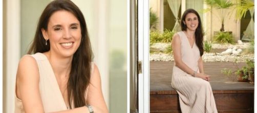 Irene Montero posando para 'Diez Minutos'