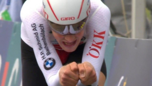 Stefan Kung, nuovo Campione europeo a cronometro.