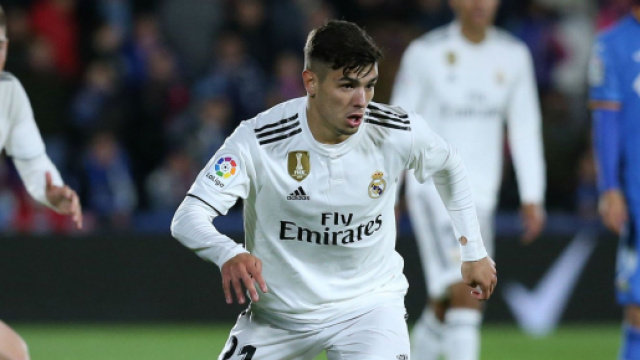 Brahim Diaz, centrocampista spagnolo del Real Madrid.