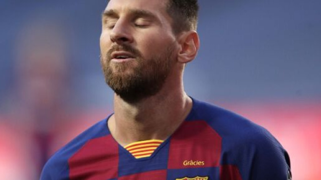 Messi avrebbe comunicato al Barcellona la volont&agrave; di andare via - foto di mediaset.it.