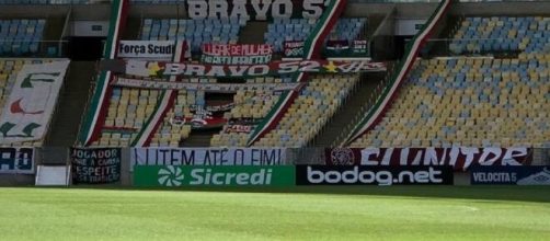 Desde a pandemia, jogos t&ecirc;m acontecido sem p&uacute;blico nos est&aacute;dios (Foto: Uol Esporte - https://www.uol.com.br/esporte/futebol/colunas/marcel-rizzo)