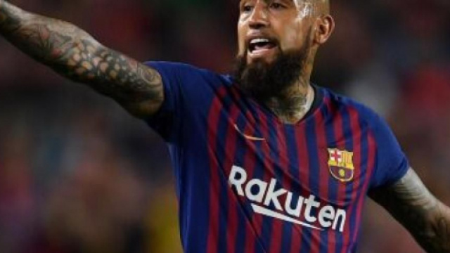 Arturo Vidal, centrocampista del Barcellona.