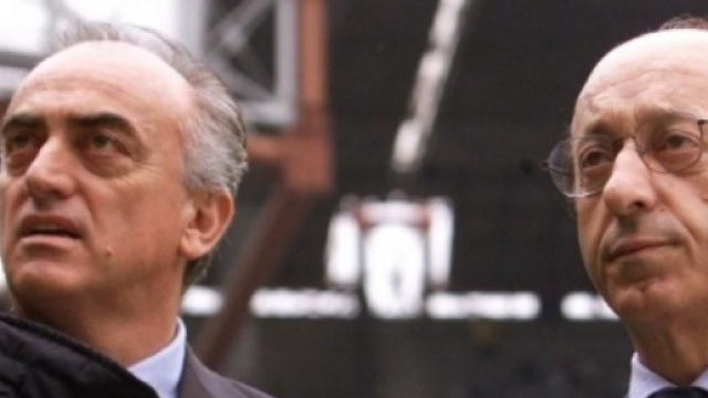 Nella foto Giraudo e Moggi, ex dirigenti della Juventus.
